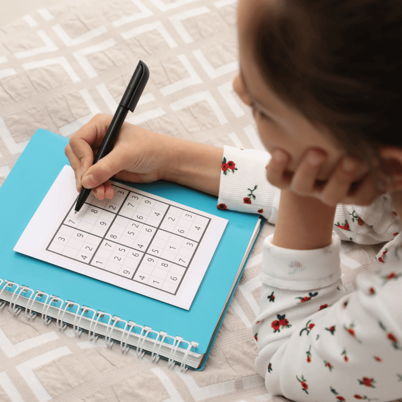Sudoku Enhances Figure and Letter Recognition