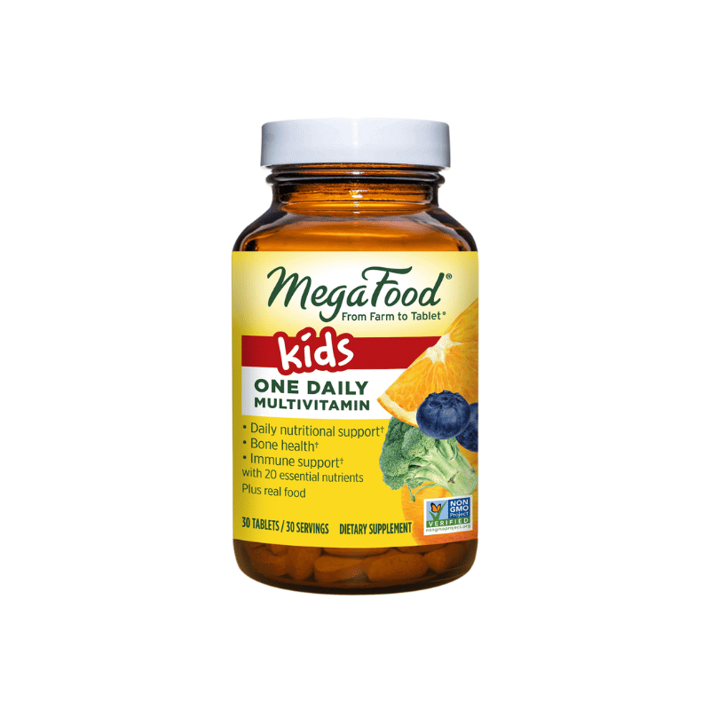 MegaFood Kids One Daily Multivitamin and Mineral Dietary Supplement