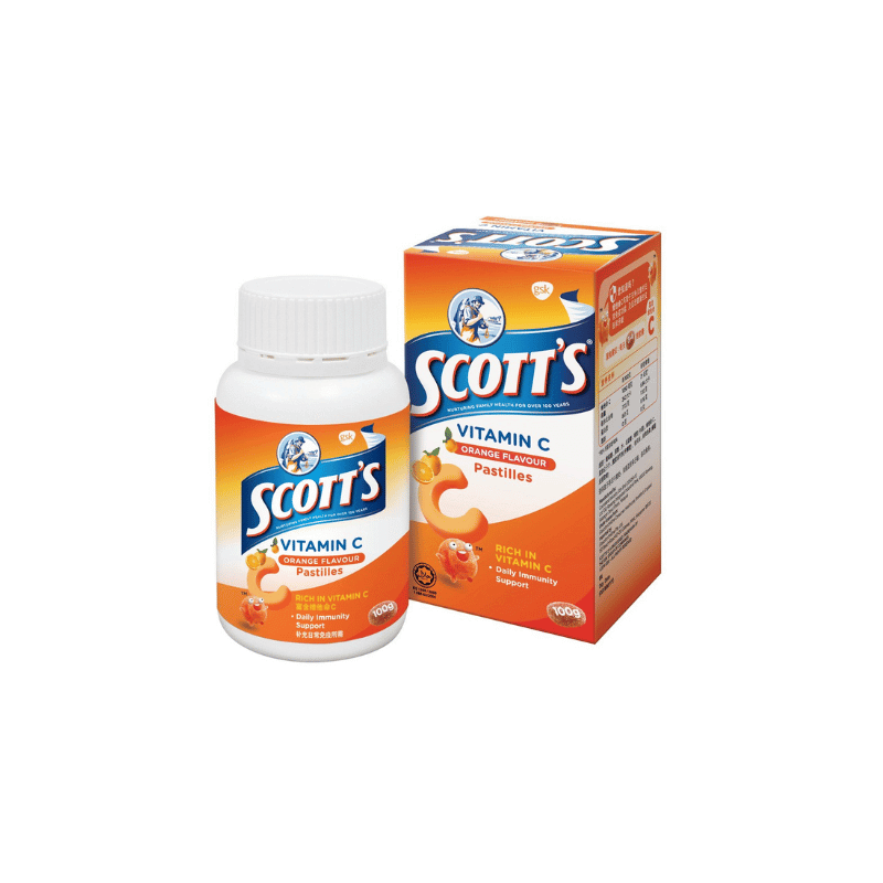 Scott's Vitamin C Pastilles Children Supplement