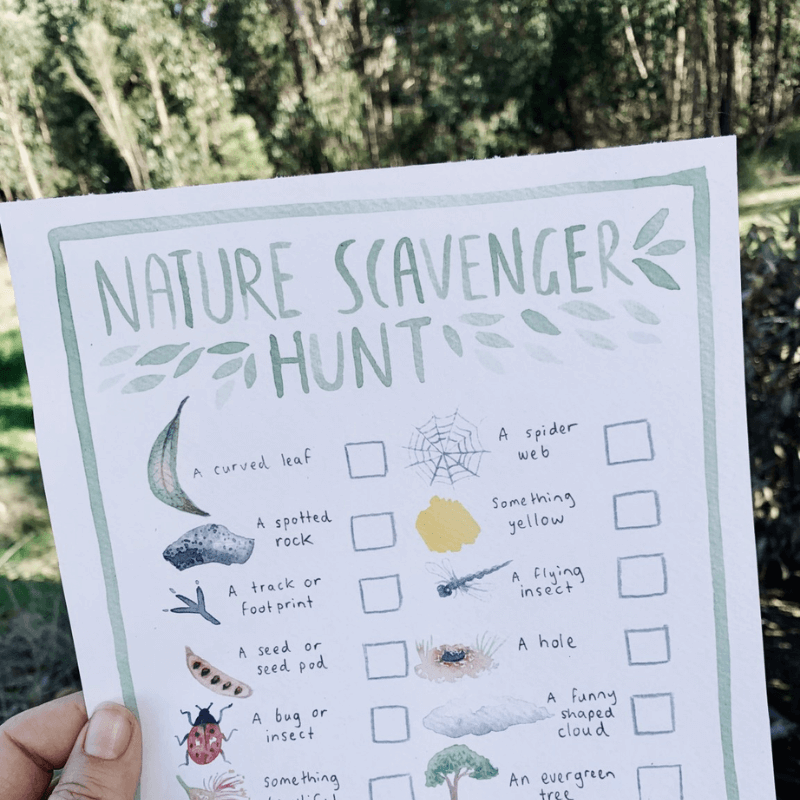 Nature Scavenger Hunt