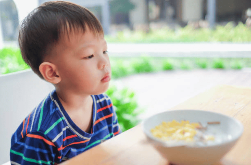 Asian Toddler Food Strike