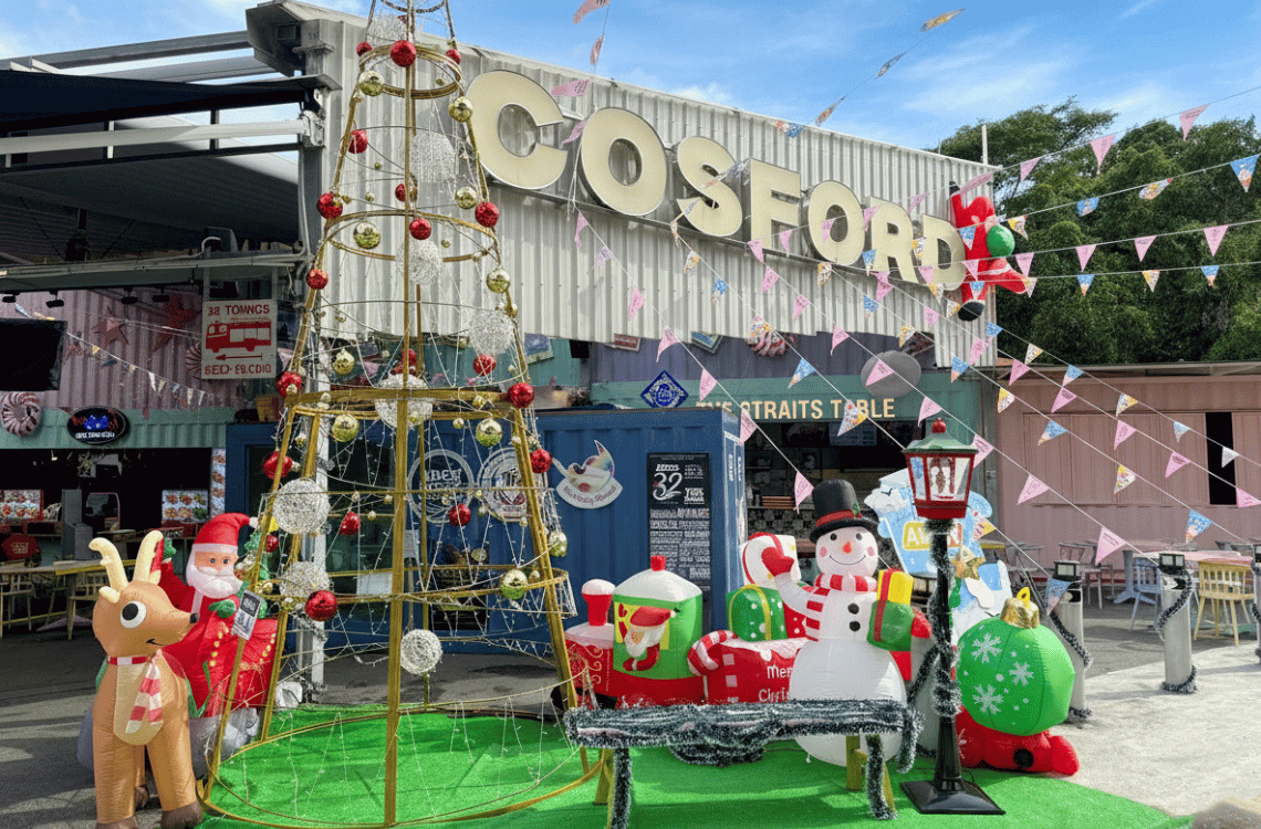 A Runway Christmas Spectacle: Cosford Container Park Unwraps the Sweetest Celebration in Singapore!