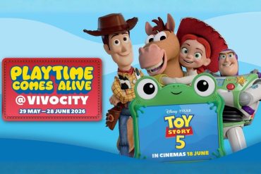 toy story 5 roadshow in vivocity singapore