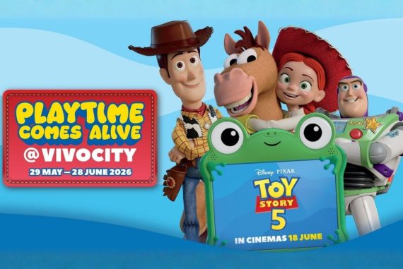 toy story 5 roadshow in vivocity singapore